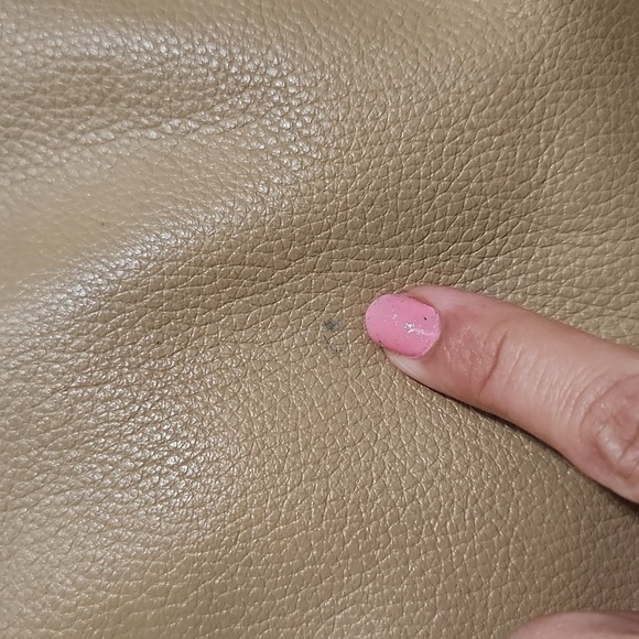 Jimmy Choo - Taupe Leather "Ramona" Shoulder Satchel - Picture 13 of 15